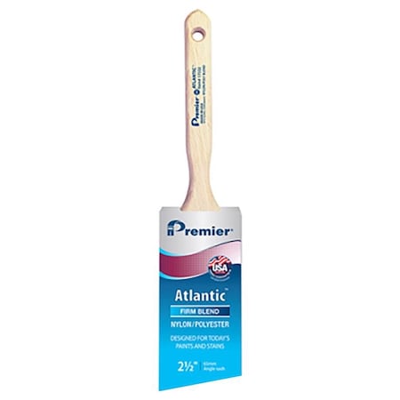 Atlantic Premier Atlantic 2-1/2 in. Firm Thin Angle Paint Brush 17323